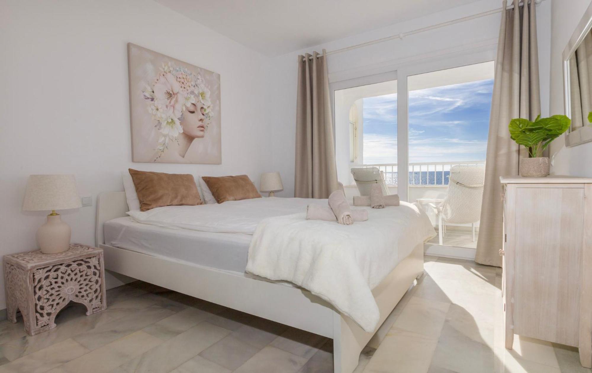 Oceanfront Mijas Daire Dış mekan fotoğraf