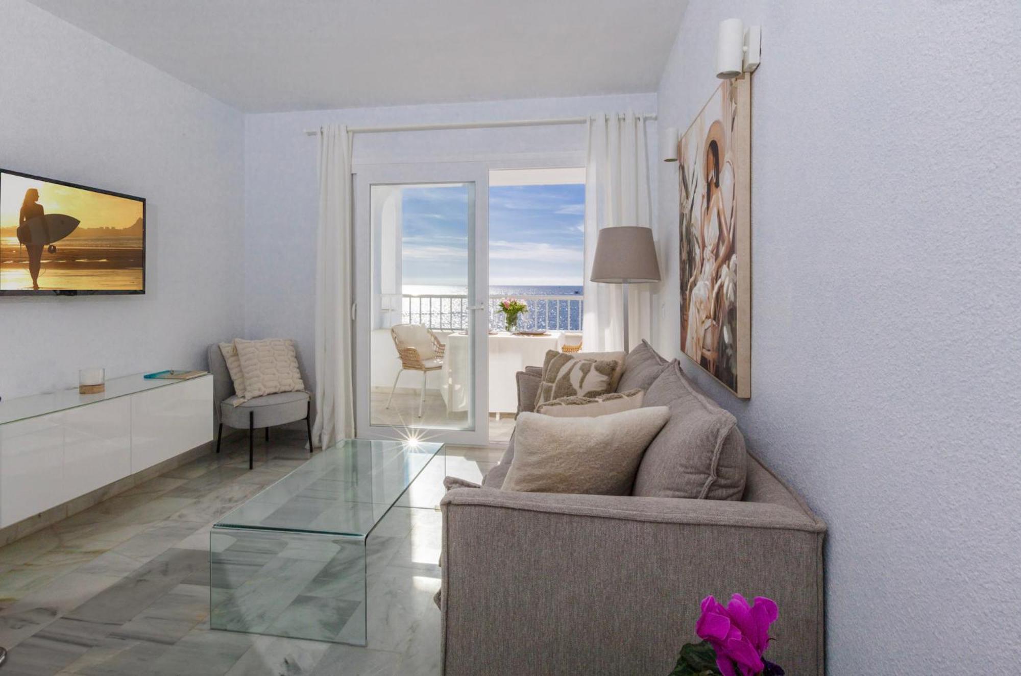 Oceanfront Mijas Daire Dış mekan fotoğraf