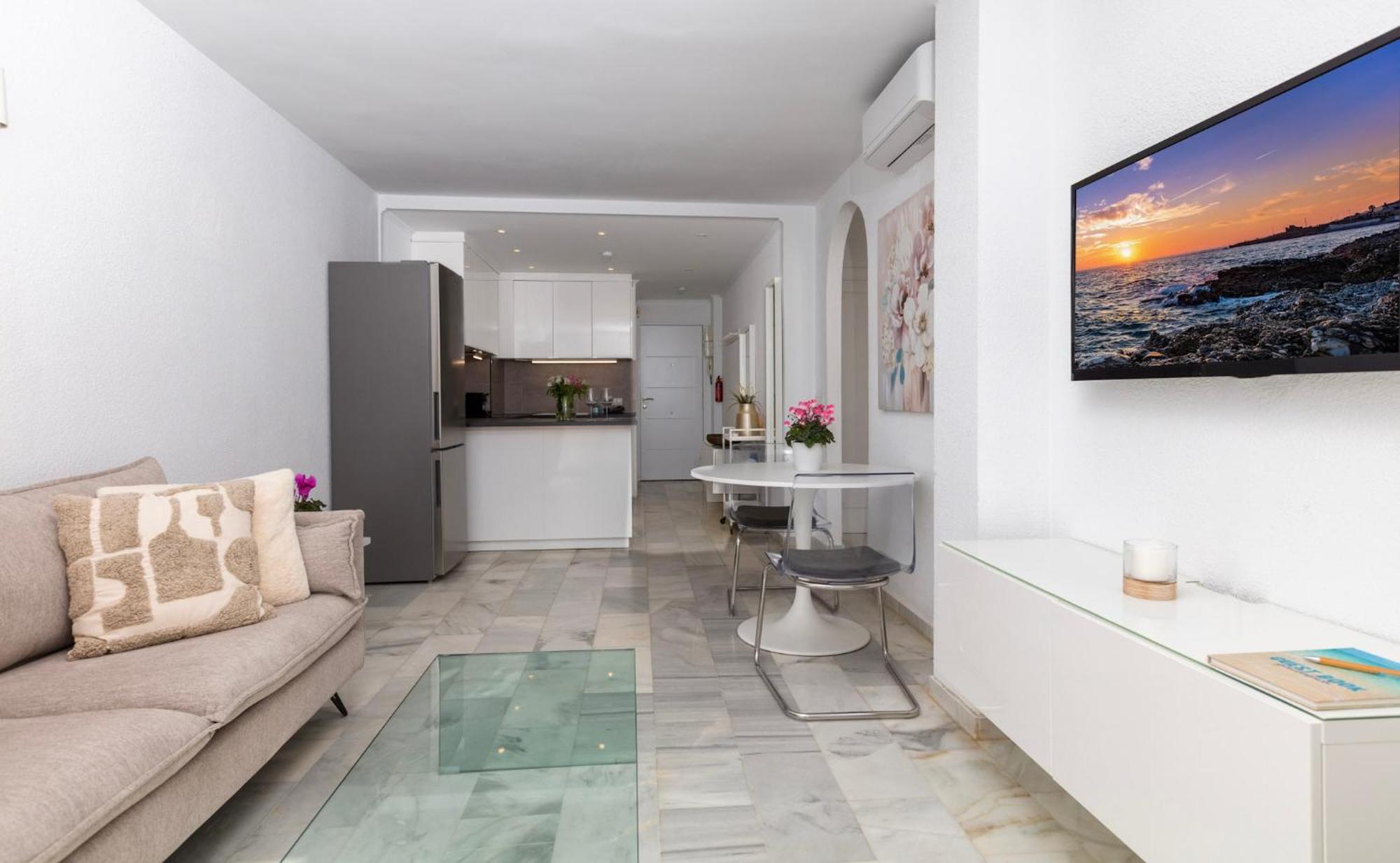 Oceanfront Mijas Daire Dış mekan fotoğraf