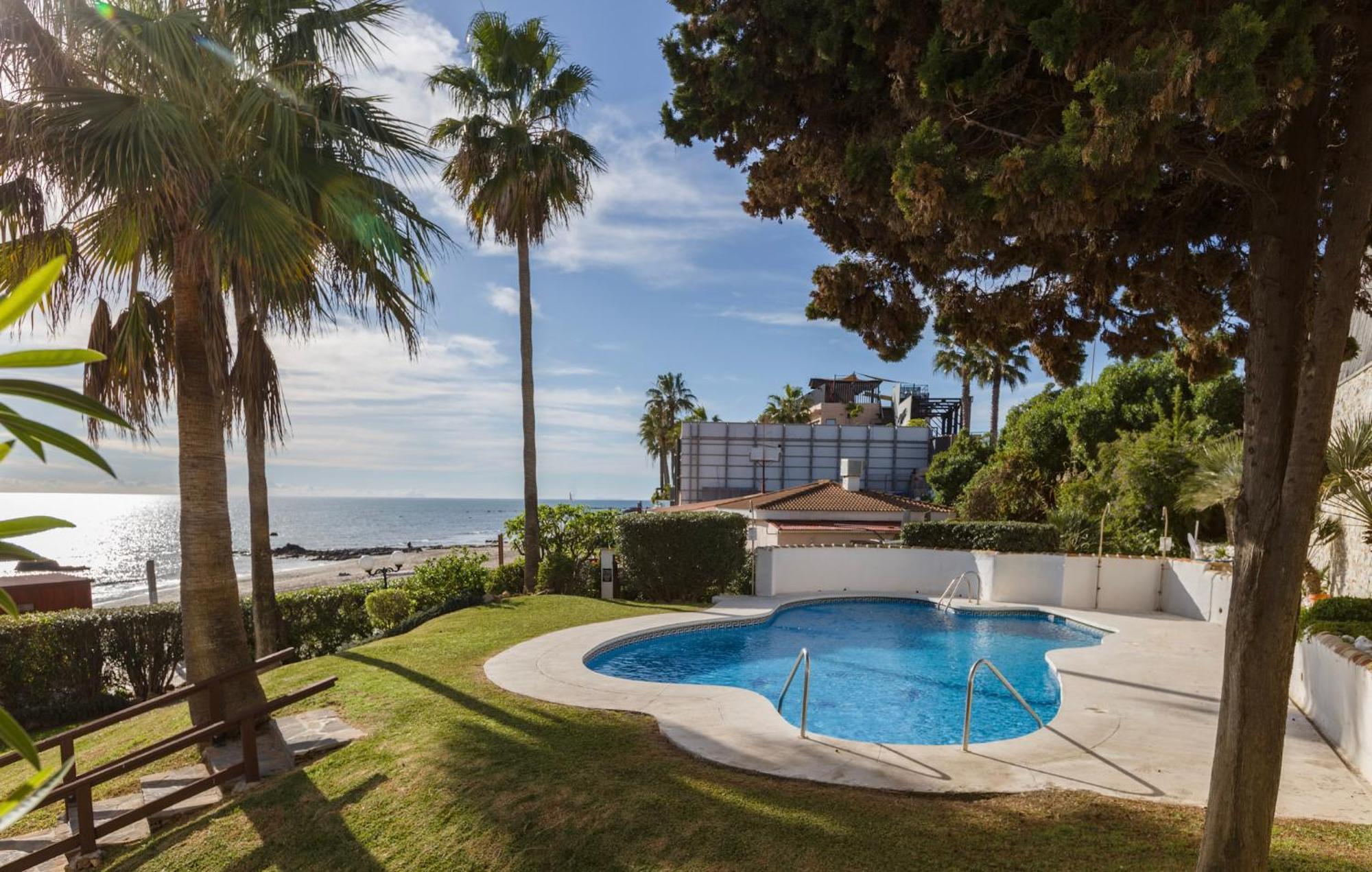 Oceanfront Mijas Daire Dış mekan fotoğraf