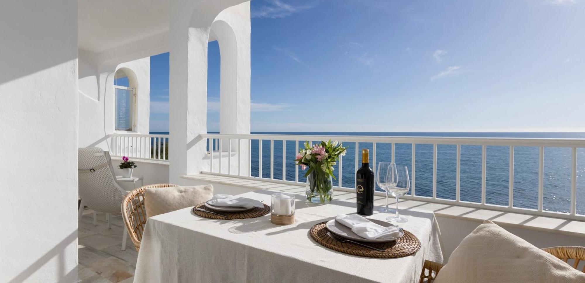 Oceanfront Mijas Daire Dış mekan fotoğraf